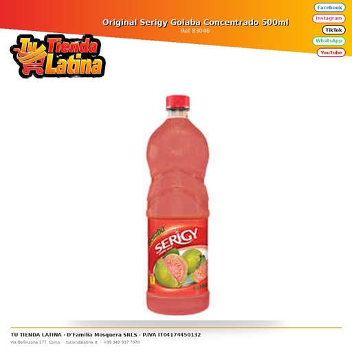 [83046] Original Serigy Goiaba Concentrado 500ml