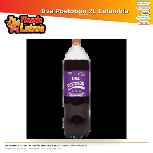 [03918] Postobon Grape 2L Colombia