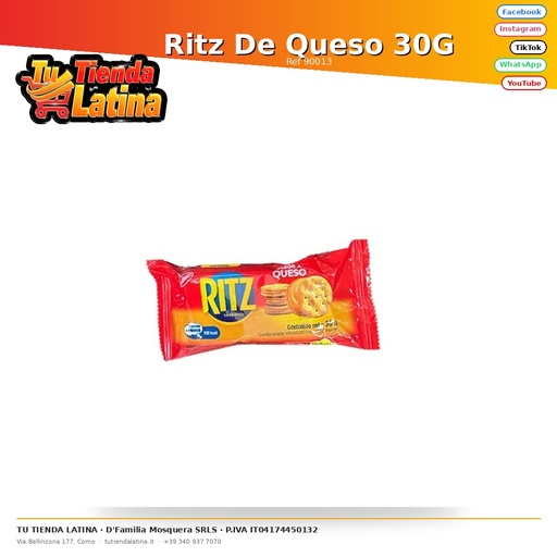 [90013] Ritz al Formaggio 30g