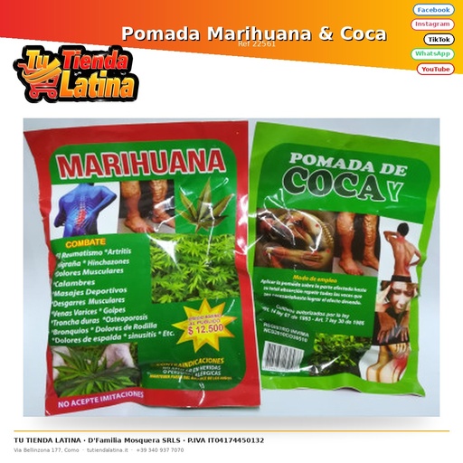 [22561] Marijuana & Coca Ointment
