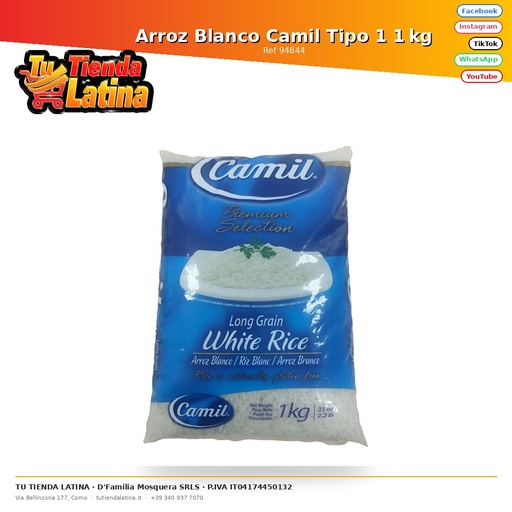 [94844] Arroz Blanco Camil Tipo 1 1 kg