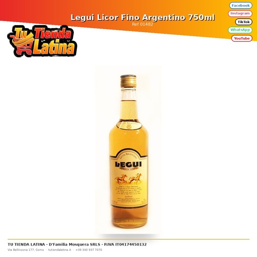 [01482] Legui Liquore Argentino Fine 750ml