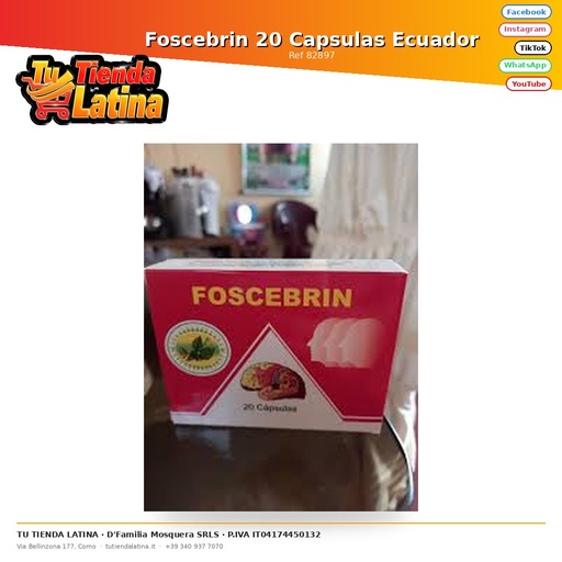 [82897] Foscebrin 20 capsule Ecuador