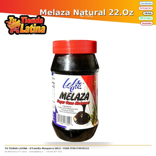 [17859] Natural Molasses 22.Oz