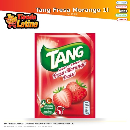 [19096] Tang Strawberry Morango 1l