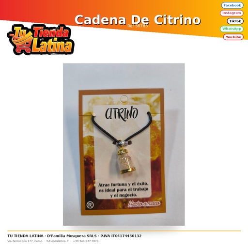 [56783] Catena citrina
