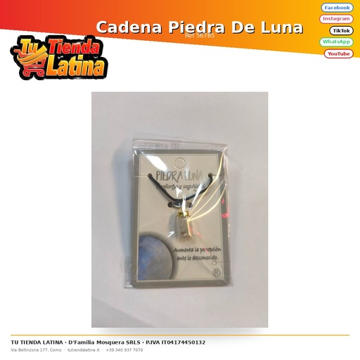 [56785] Catena di pietra di luna