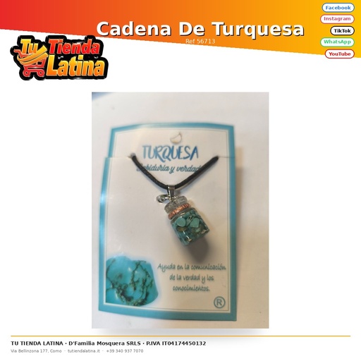 [56713] Catena turchese