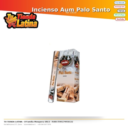 [13019] Incenso Aum Palo Santo