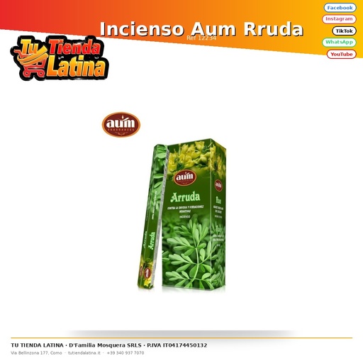 [12234] Incienso Aum Rruda