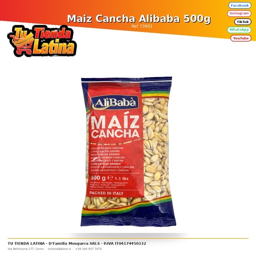 [73901] Mais Alibaba Cancha 500g