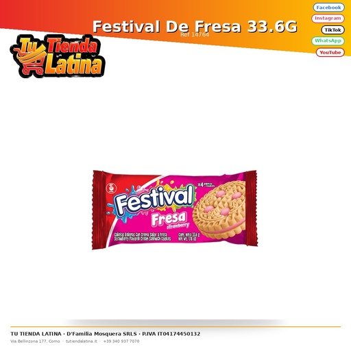 [14764] Festival De Fresa 33.6G