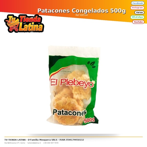 [69554] Frozen Patacones 500g