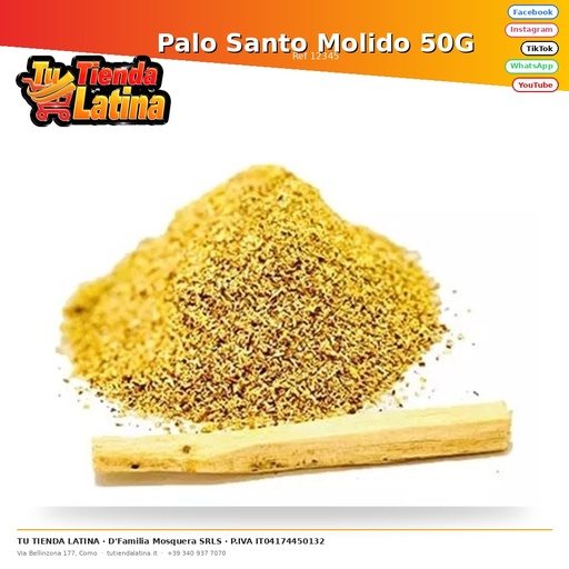 [12345] Palo Santo Molido 50G