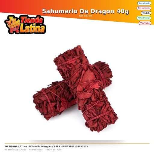 [56739] Dragon Sahumerio 40g
