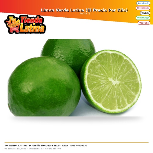 [ta f1] Latina Verde Limone (Il Prezzo Al Chilo)