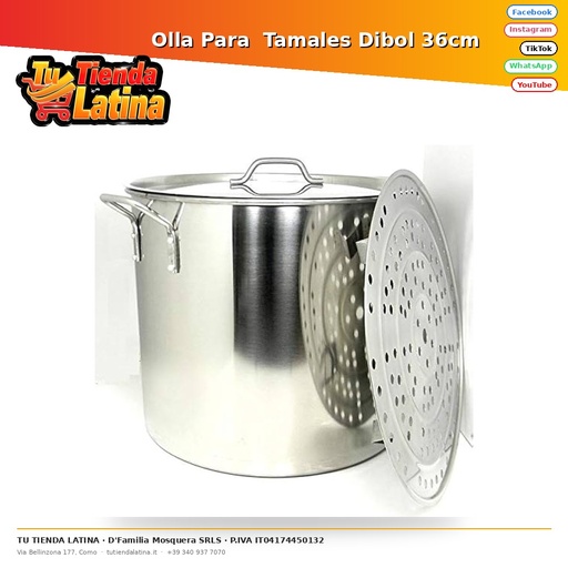 Tamale Pot Dibol 36cm
