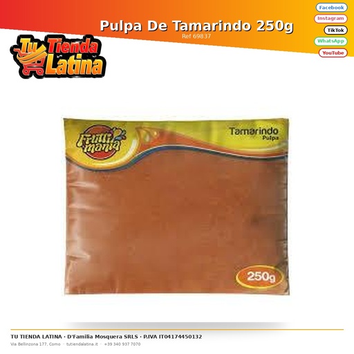 [69837] Pulpa De Tamarindo 250g
