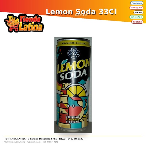 [01430] Lemon Soda 33Cl