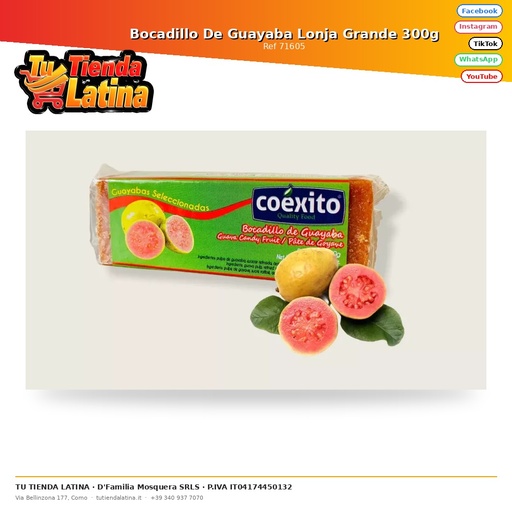 [71605] Panino Guava Grande Mercato 300g