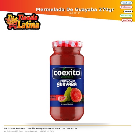 [81177] Marmellata Di Guava 270gr
