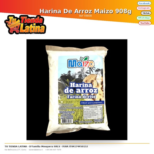 [59808] Corn Rice Flour 908g
