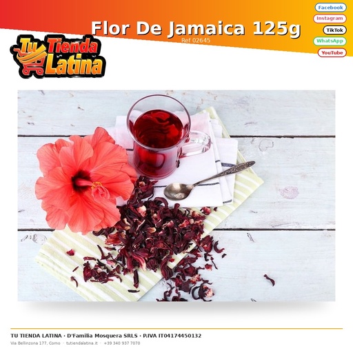 [02645] Flor De Jamaica 125g