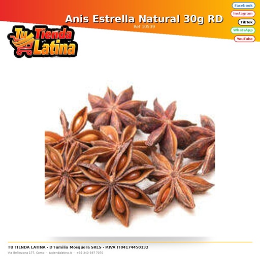 [10539] Anice Stellato Naturale 30g RD