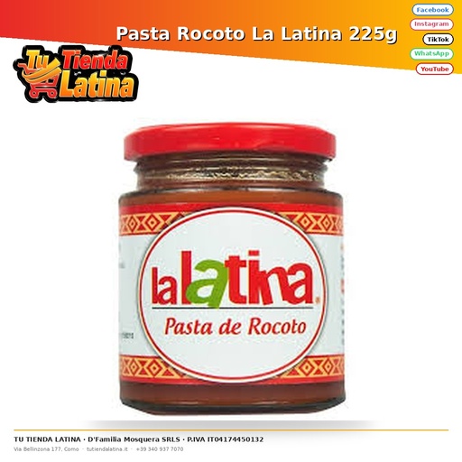 Pasta Rocoto La Latina 225g