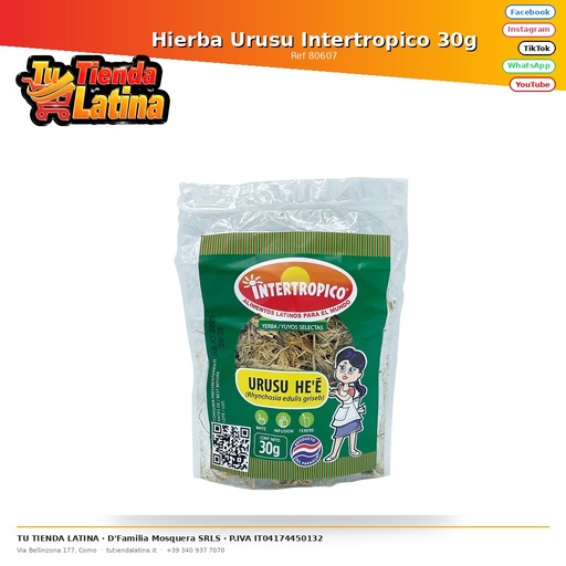 [80607] Hierba Urusu Intertropico 30g