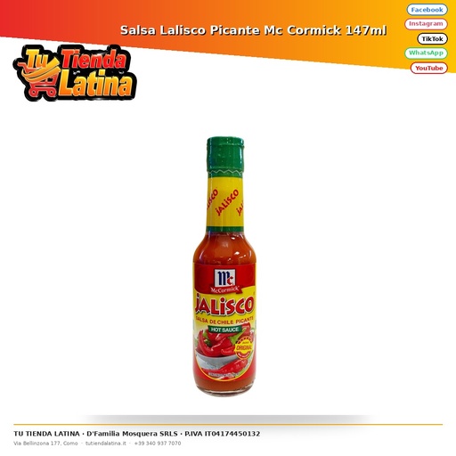 Mc Cormick Spicy Lalisco Sauce 147ml