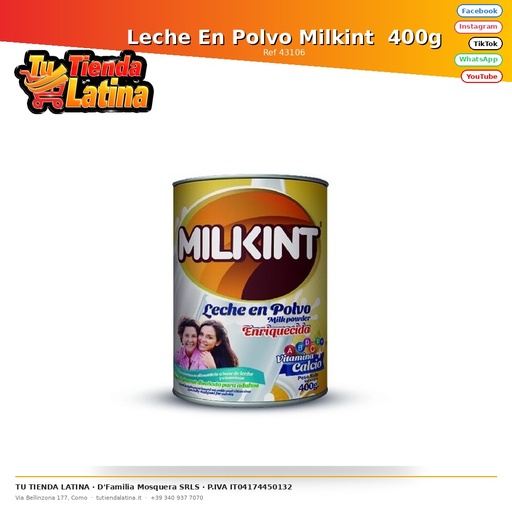 [43106] Leche En Polvo Milkint  400g