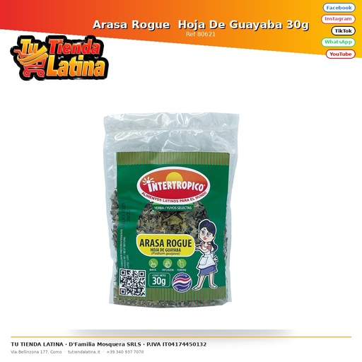 [80621] Arasa Rogue  Hoja De Guayaba 30g