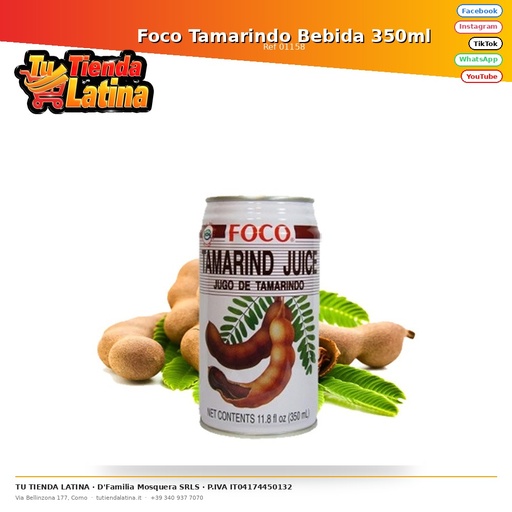 [01158] Focus Tamarindo Bevanda 350ml