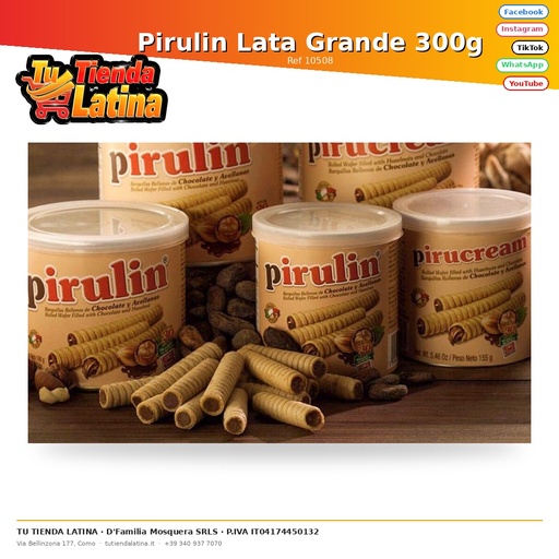 [10508] Pirulina Lattina Grande 300g