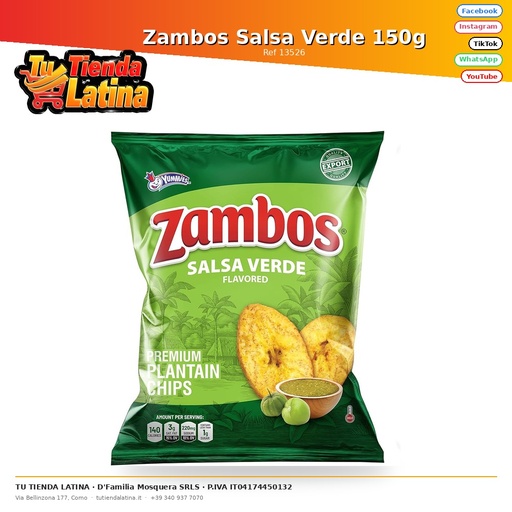 [13526] Zambos Salsa Verde 150g
