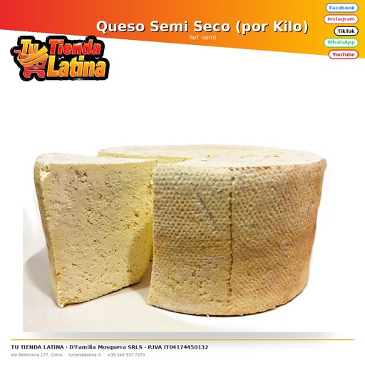 [ semi] Queso Semi Seco 440g