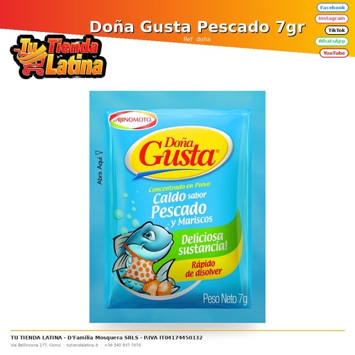 [ doña] Doña Gusta Pescado 7gr
