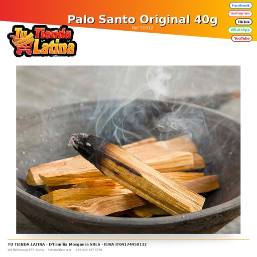 [51912] Original Palo Santo 40g
