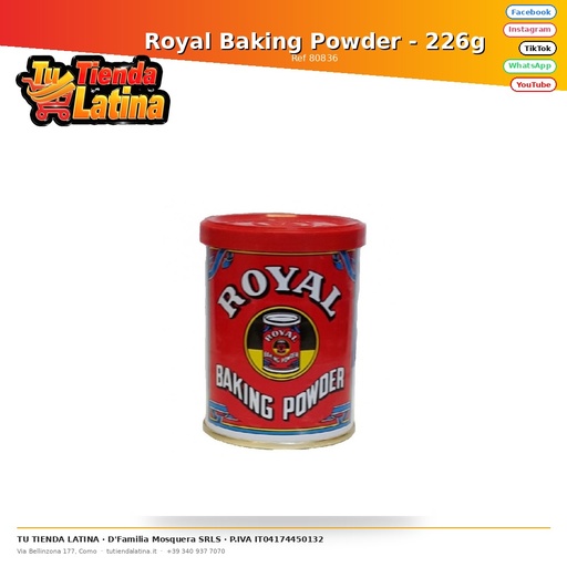 [80836] Royal Baking Powder - 226g
