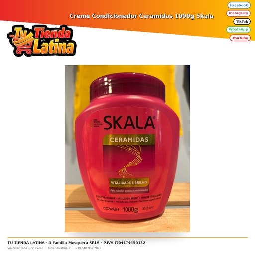 Ceramides Conditioning Creme 1000g Skala