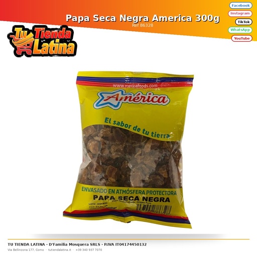 [86328] Dried Black America Potato 300g