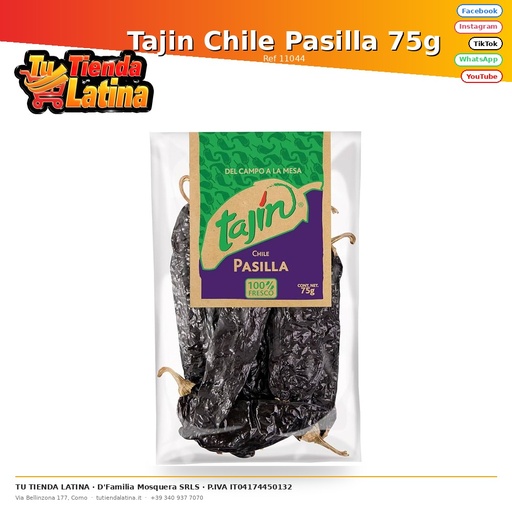 [11044] Tajin Chile Pasilla 75g