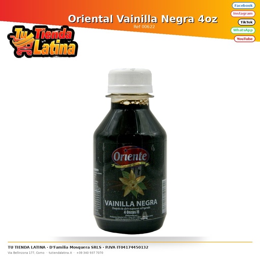 [00622] Oriental Black Vanilla 4oz