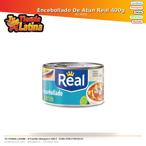 [04455] Encebollado De Atun Real 400g