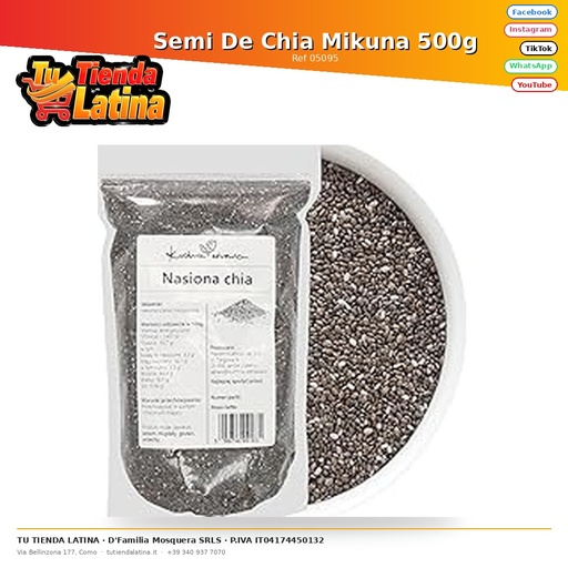 [05095] Semi Chia Mikuna 500g