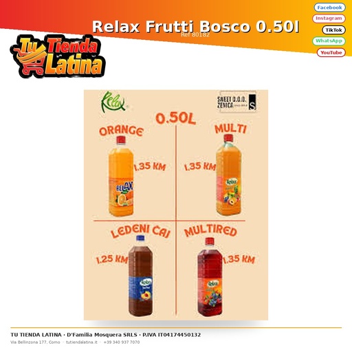 [80182] Relax Frutti Bosco 0,50l