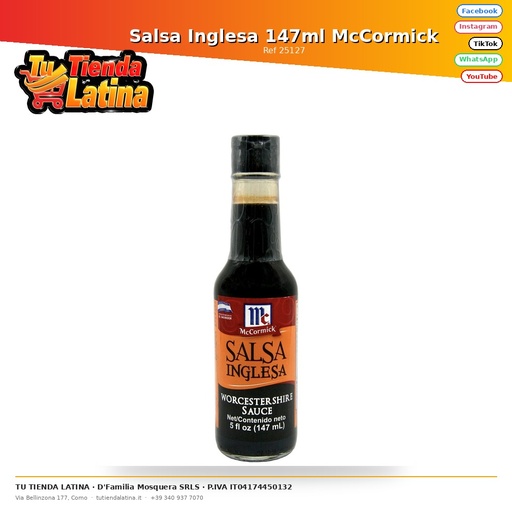 [25127] Salsa Inglesa 147ml McCormick