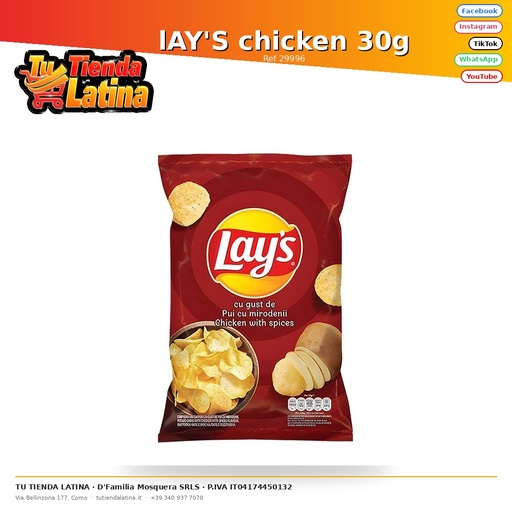 [29996] lay's chicken 30g
