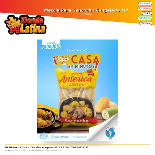 [26152] Mezcla Para Sancocho Congelado 1kl